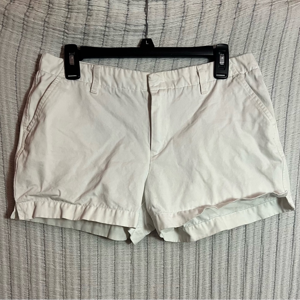 Old Navy Women's White Chino Shorts